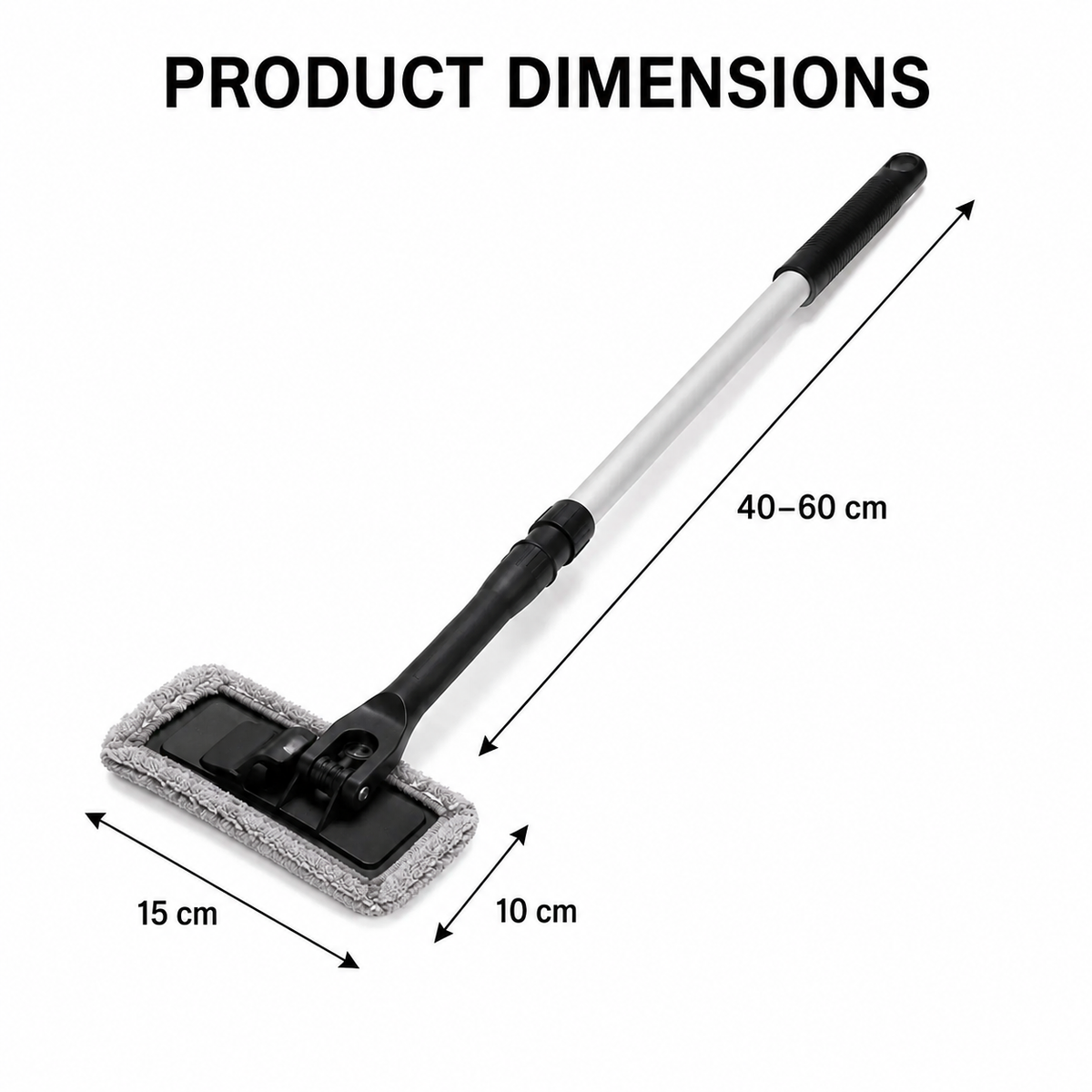 Long-Handle Windscreen Cleaning Tool
