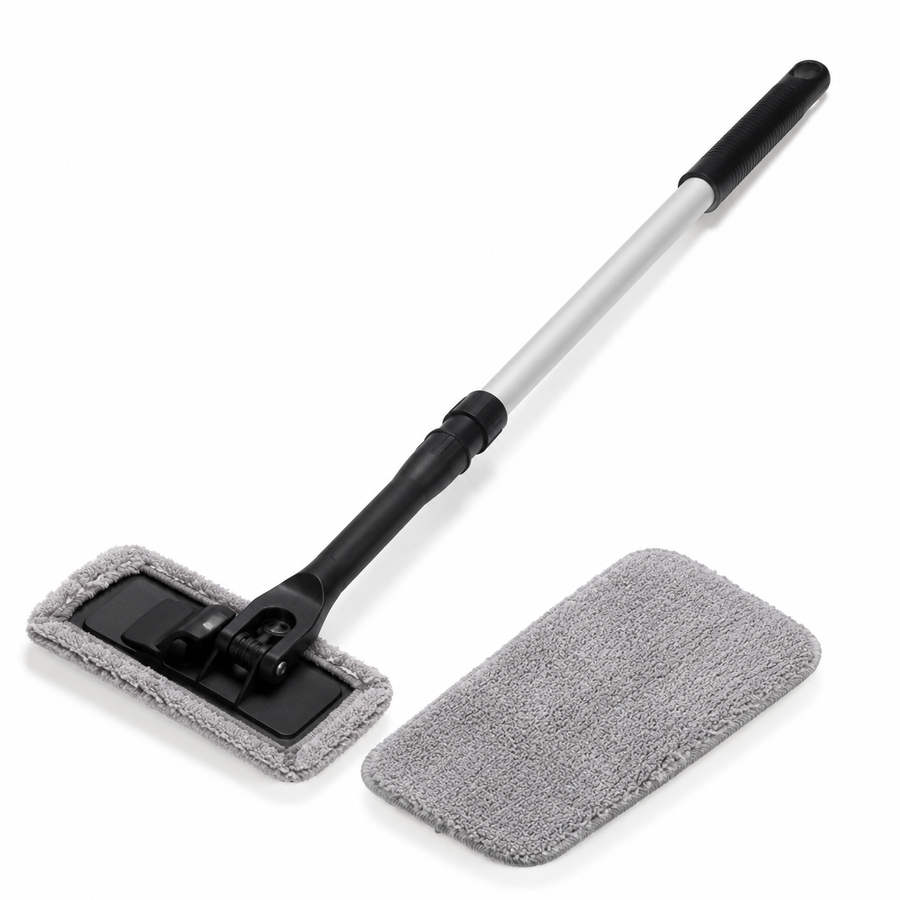 Long-Handle Windscreen Cleaning Tool