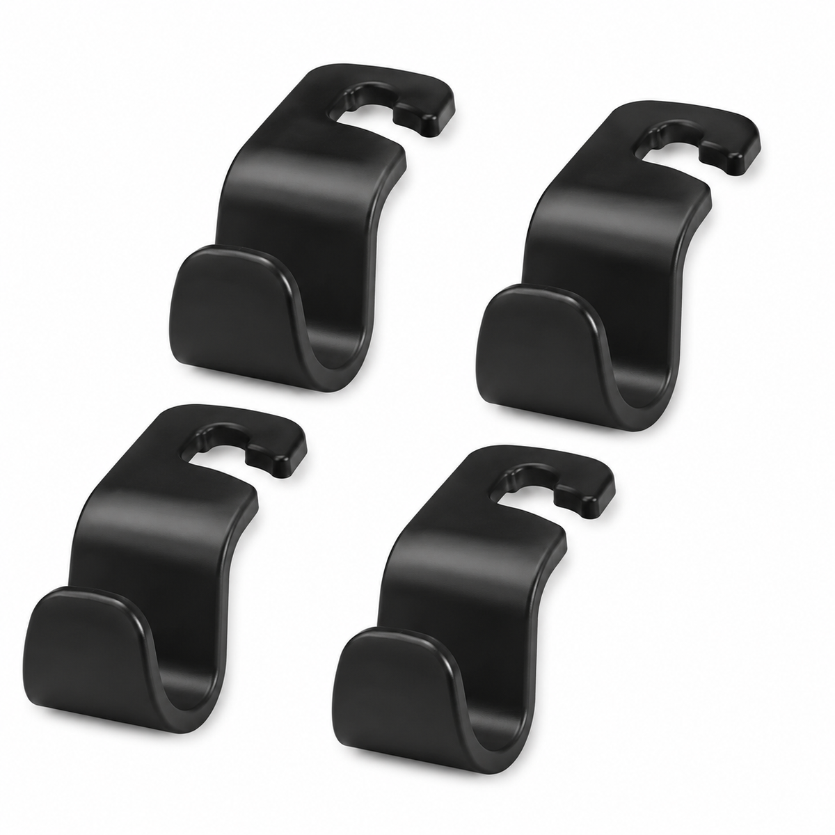 Car Headrest Storage Hooks - Set of 4