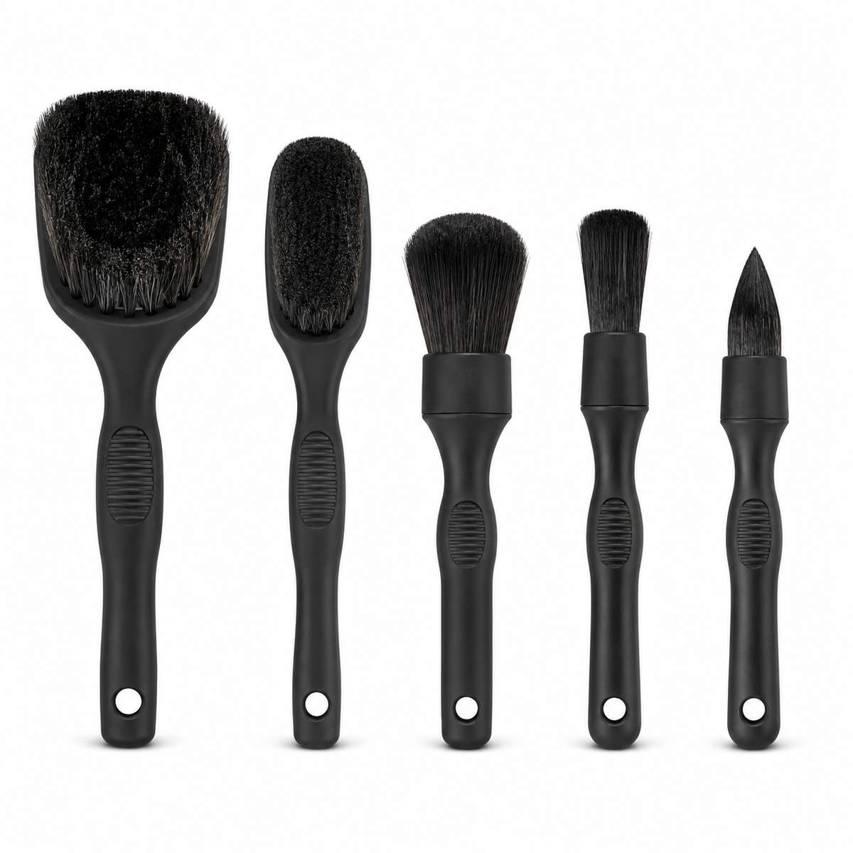 Car Interior Detailing Brush Set - 5 Piece