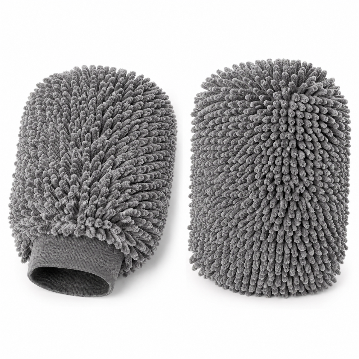 Microfibre Car Wash Mitt - Pair