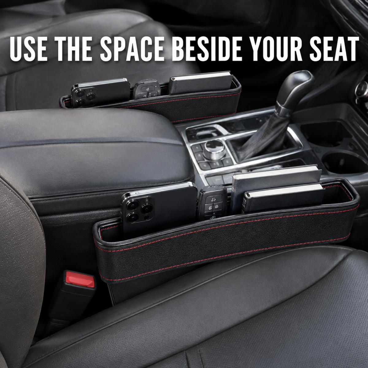 Car Seat Gap Storage Pockets - Pair
