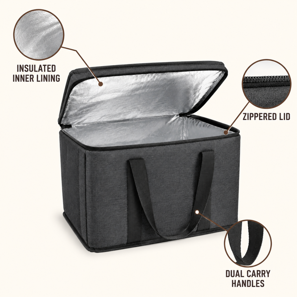 Insulated Car Storage Bag
